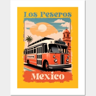 Peseros Mexico Posters and Art